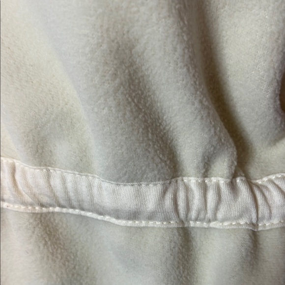 NWT Fabletics Jacket Winter White Fleece Open Front Oversized Sz XL - Picture 7 of 10